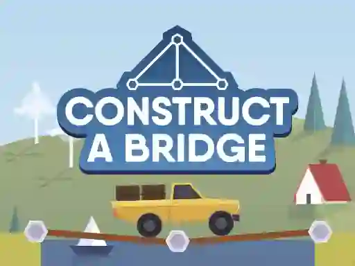 Leikur Construct A Bridge á netinu