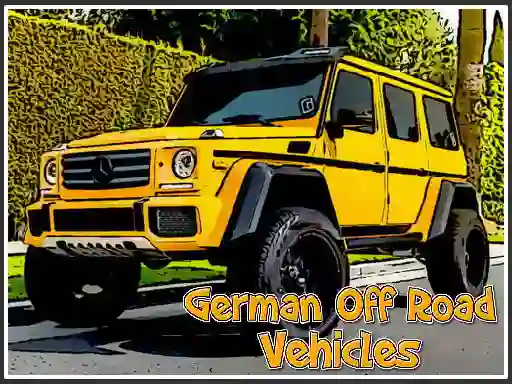 Leikur German Off Road Vehicles á netinu
