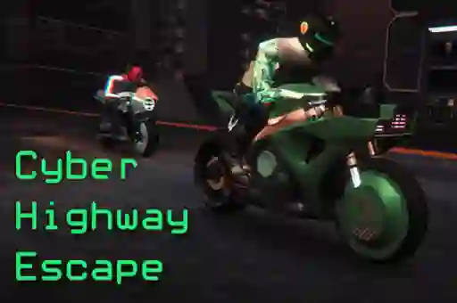 Leikur Cyber Highway Escape á netinu