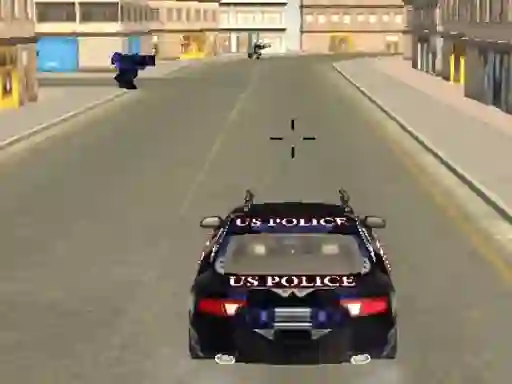 Leikur US Police Robot Transform Robot Fighting á netinu