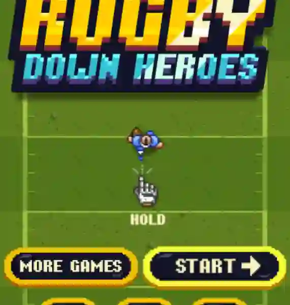 Leikur Rugby Down Heroes á netinu