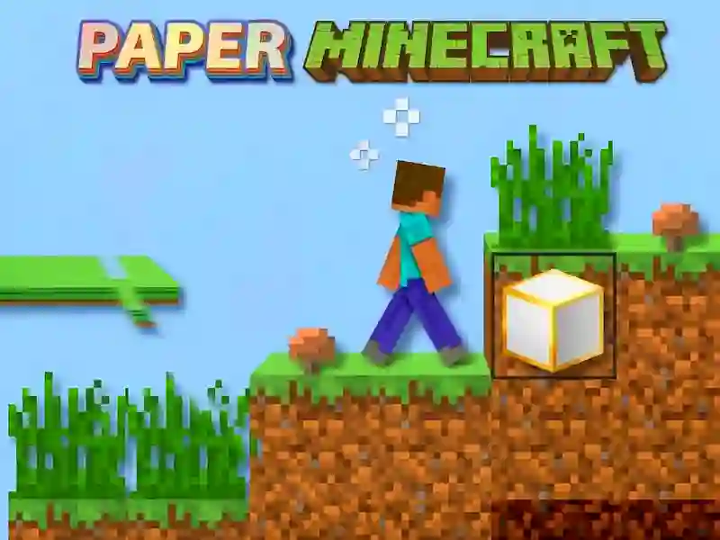 Leikur Paper Minecraft á netinu