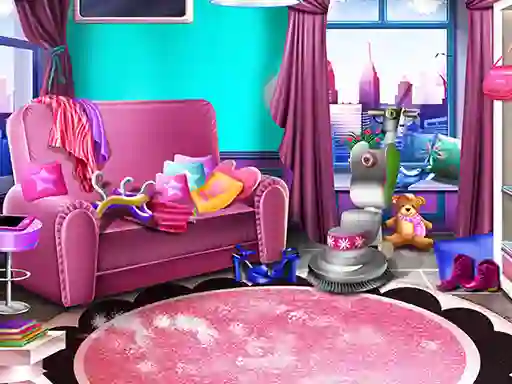 Leikur Girly House Cleaning á netinu