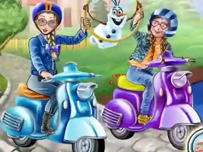 Leikur Princess Scooter Ride á netinu
