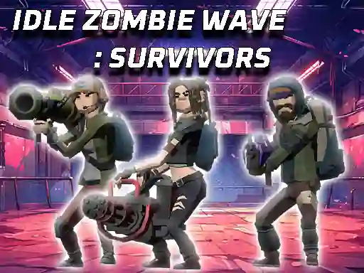 Leikur Idle Zombie Wave: survivors á netinu