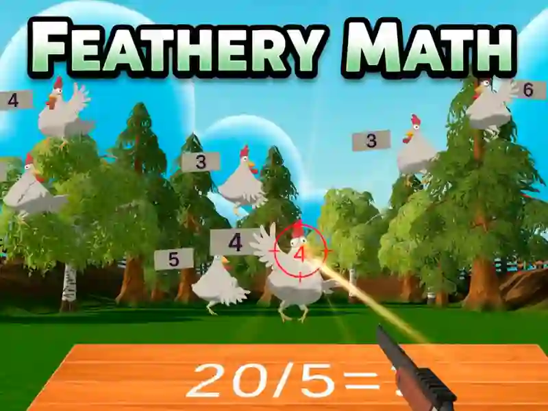 Leikur Feathery Math á netinu