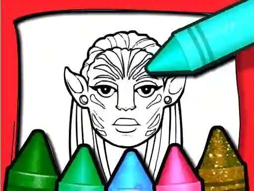 Leikur Avatar Coloring Book á netinu