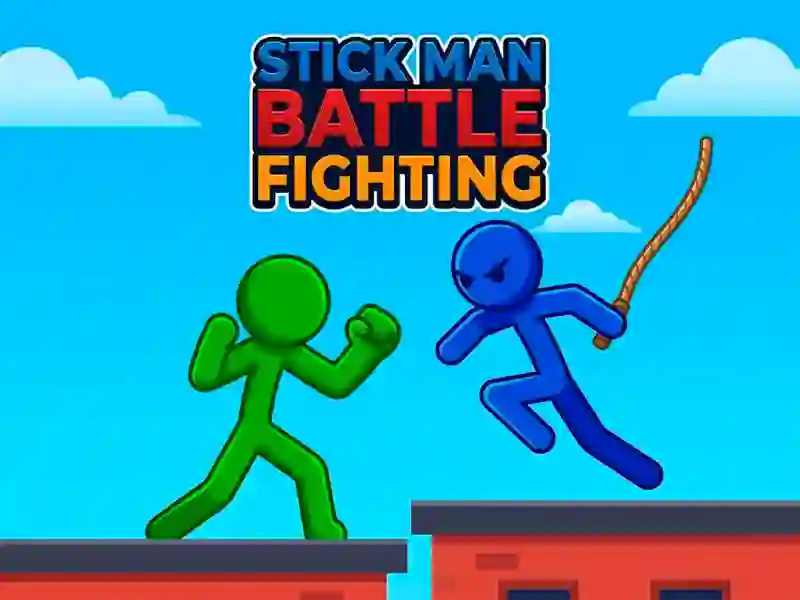 Leikur Stick Man Battle Fighting á netinu