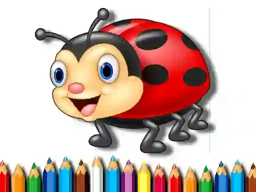 Leikur Ladybug Coloring Book á netinu