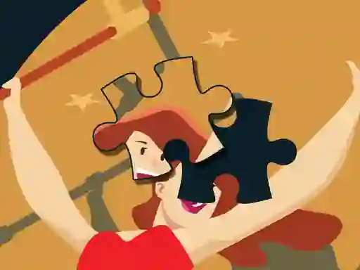 Leikur Circus Girl Jigsaw á netinu
