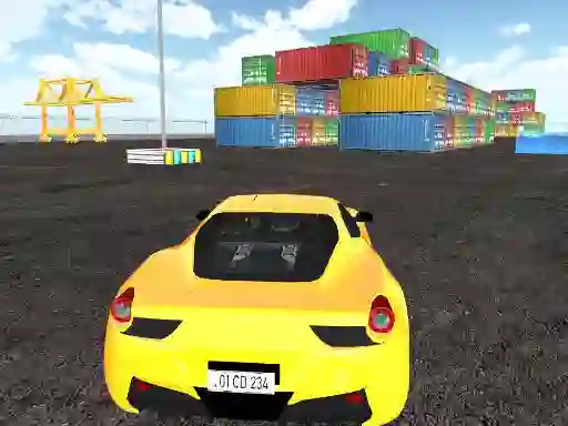 Leikur Dockyard Car Parking á netinu