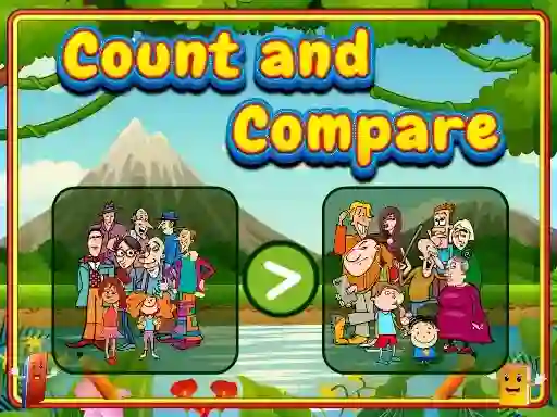 Leikur Count And Compare á netinu