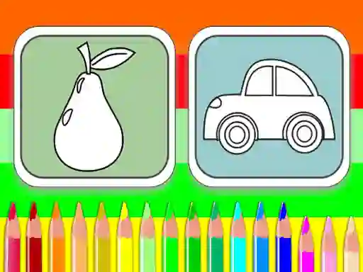 Leikur Fun Coloring Book á netinu