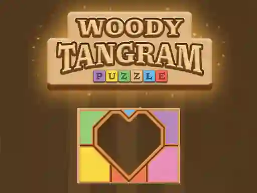 Leikur Woody Tangram Puzzle á netinu