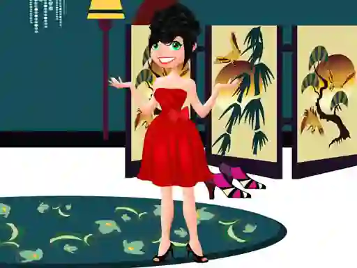 Leikur Cutie Girl Dress Up á netinu