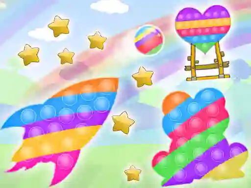 Leikur Cannon Ball + Pop It Fidget á netinu