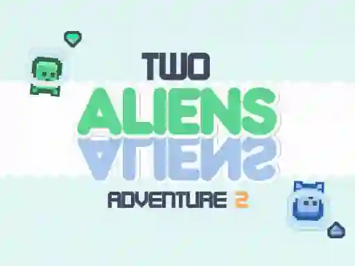 Leikur Two Aliens Adventure 2 á netinu