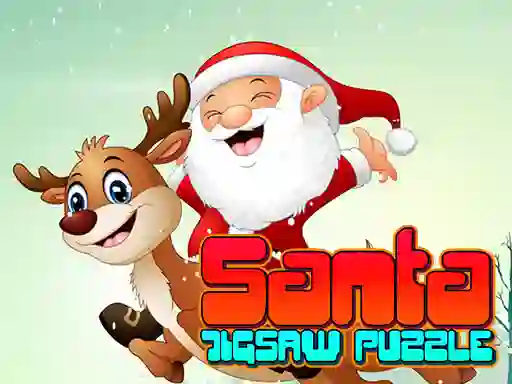 Leikur Santa Jigsaw Puzzle á netinu