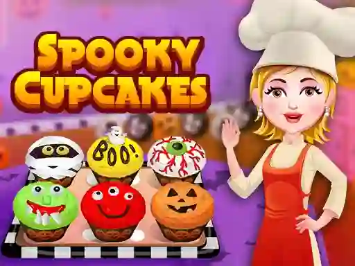 Leikur Spooky Cupcakes á netinu