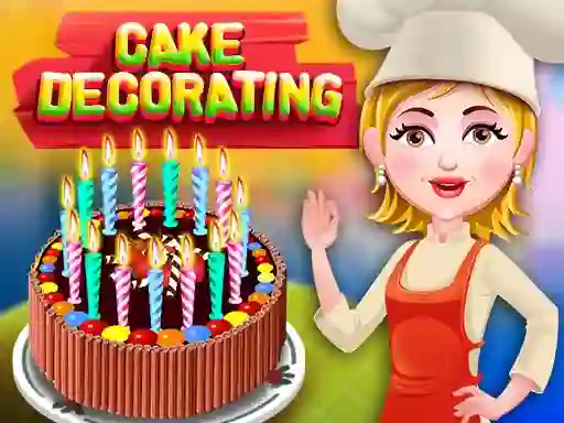 Leikur Cake decorating á netinu