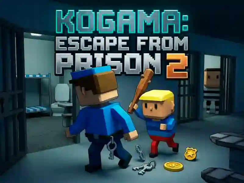 Leikur Kogama: Escape from prison 2 á netinu
