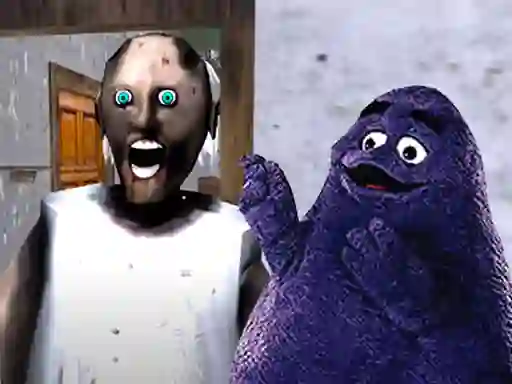 Leikur When Granny Met Grimace Shake á netinu