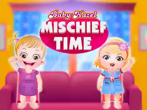 Leikur Baby Hazel mischief time á netinu