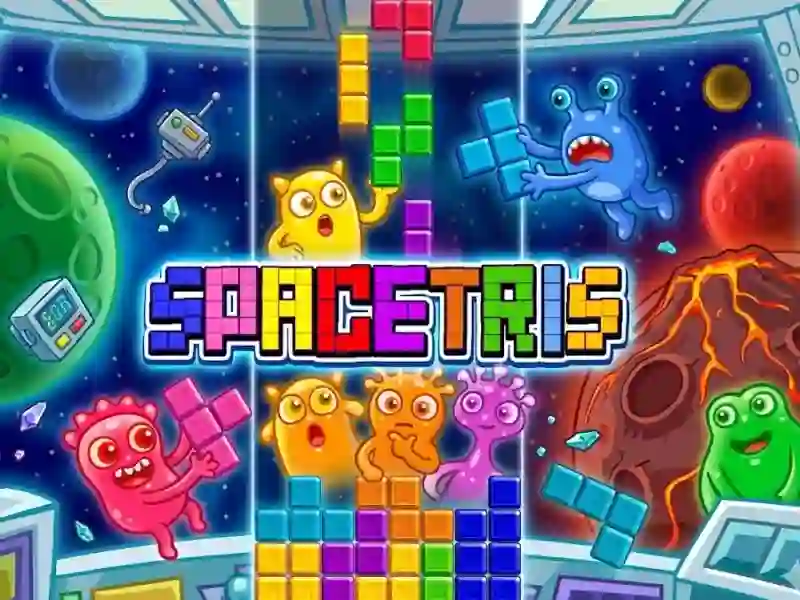 Leikur SpaceTris á netinu