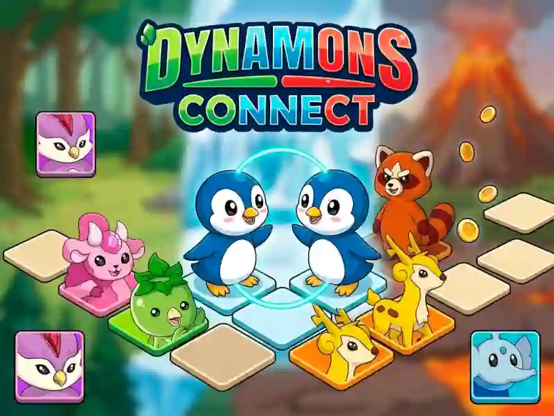 Leikur Dynamons Connect á netinu