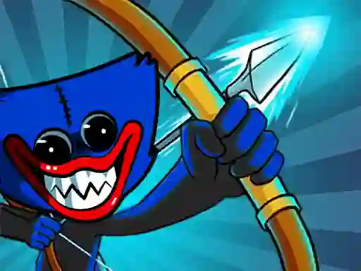 Leikur Huggy Wuggy Archer á netinu