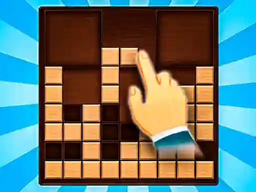 Leikur Solve the Cube Wooden Blocks 2D á netinu