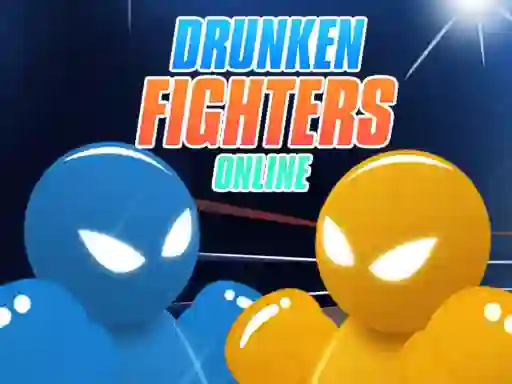 Leikur Drunken Fighters Online á netinu