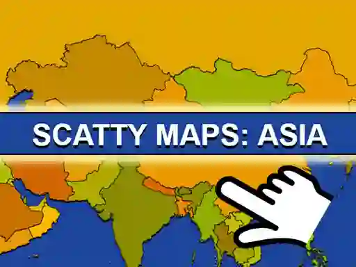 Leikur Satty Maps Asia á netinu