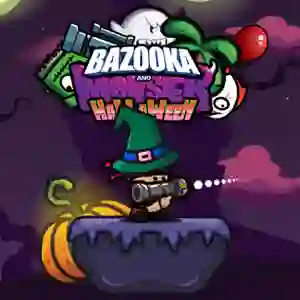 Leikur Bazooka and Monster Halloween á netinu