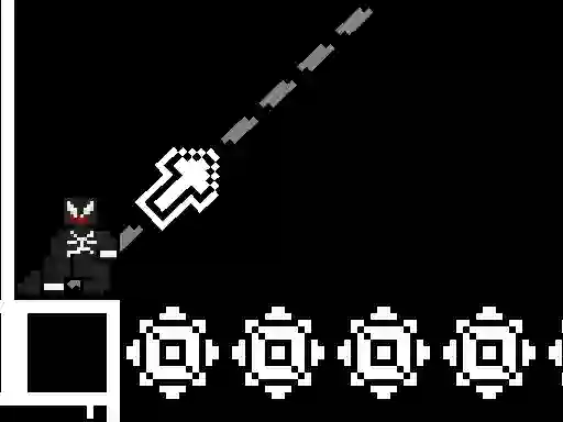 Leikur 8bit Black Ropeman á netinu