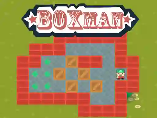 Leikur Boxman Sokoban á netinu