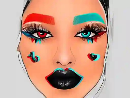 Leikur Face Chart á netinu