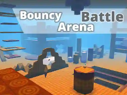 Leikur Kogama: Bouncy Arena Battle á netinu