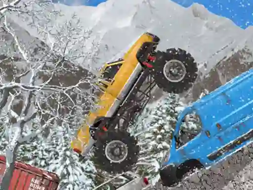 Leikur Hard Wheels Winter 2 á netinu
