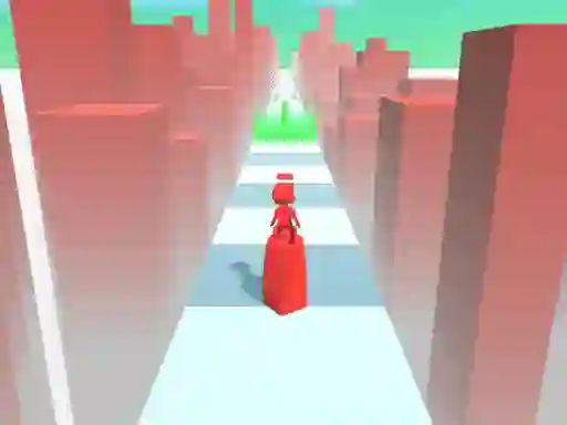 Leikur Stack tower colors run 3d-Tower run cube surfer á netinu