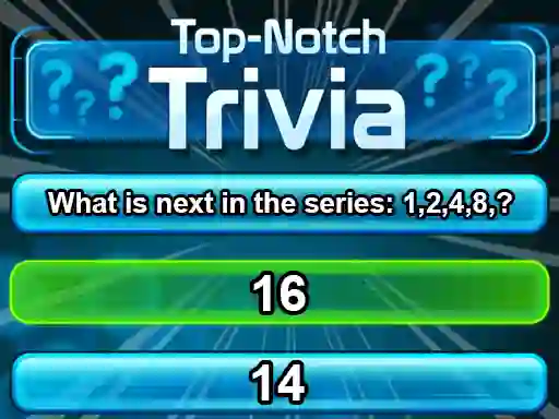 Leikur Top Notch Trivia á netinu