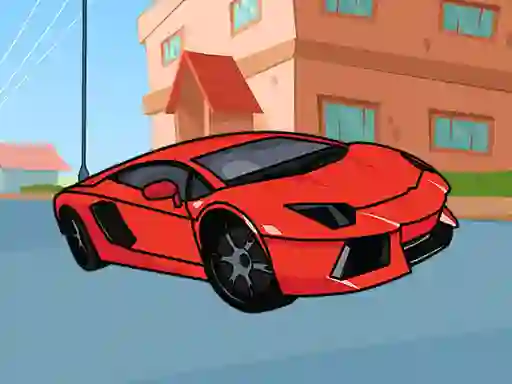 Leikur Lamborghini Coloring Book á netinu