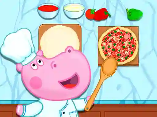 Leikur Hippo Pizzeria á netinu