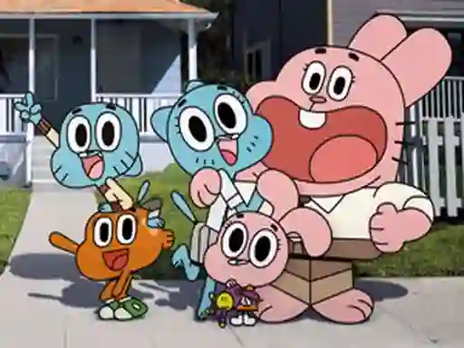 Leikur Gumball: Hidden Stars á netinu