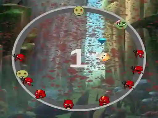 Leikur Rotating Moji Apocalypse á netinu