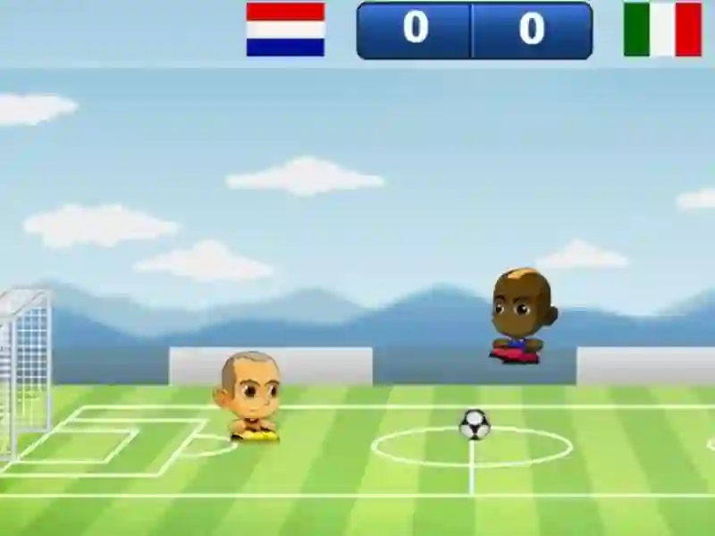 Leikur Tiny Soccer á netinu