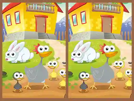 Leikur Kids Secrets Find The Difference á netinu