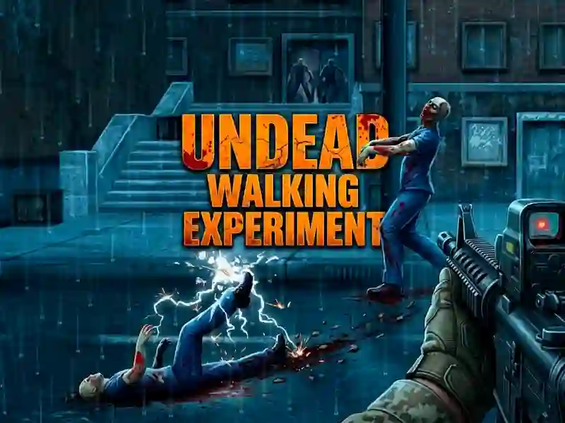 Leikur Undead Walking Experiment á netinu
