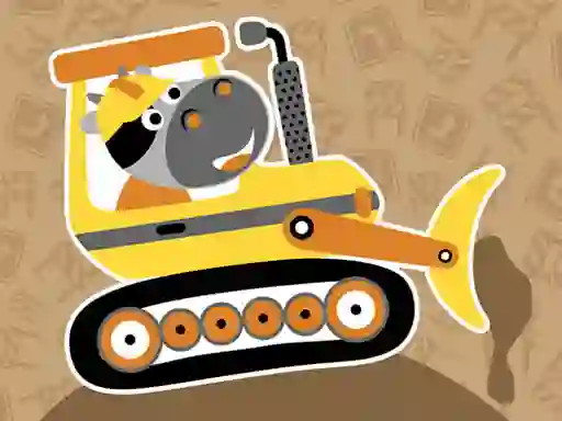 Leikur Construction Trucks Hidden á netinu