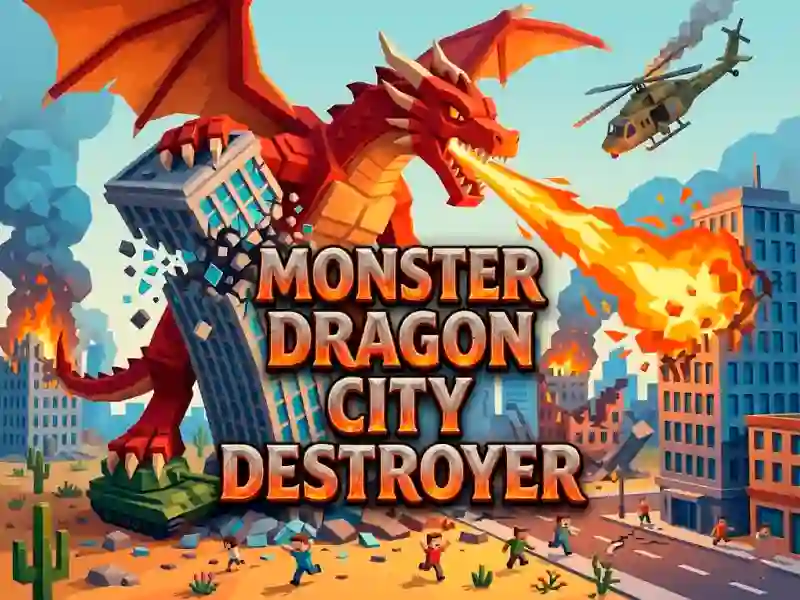 Leikur Monster Dragon City Destroyer á netinu